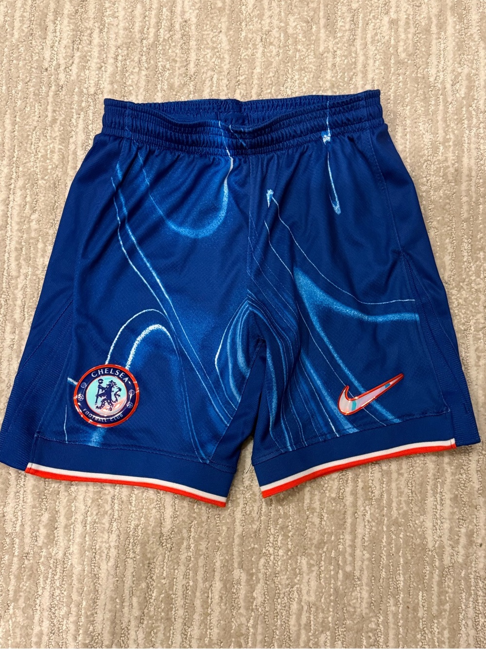 Nike Chelsea Soccer Stadium Home Shorts Boys Sz Small